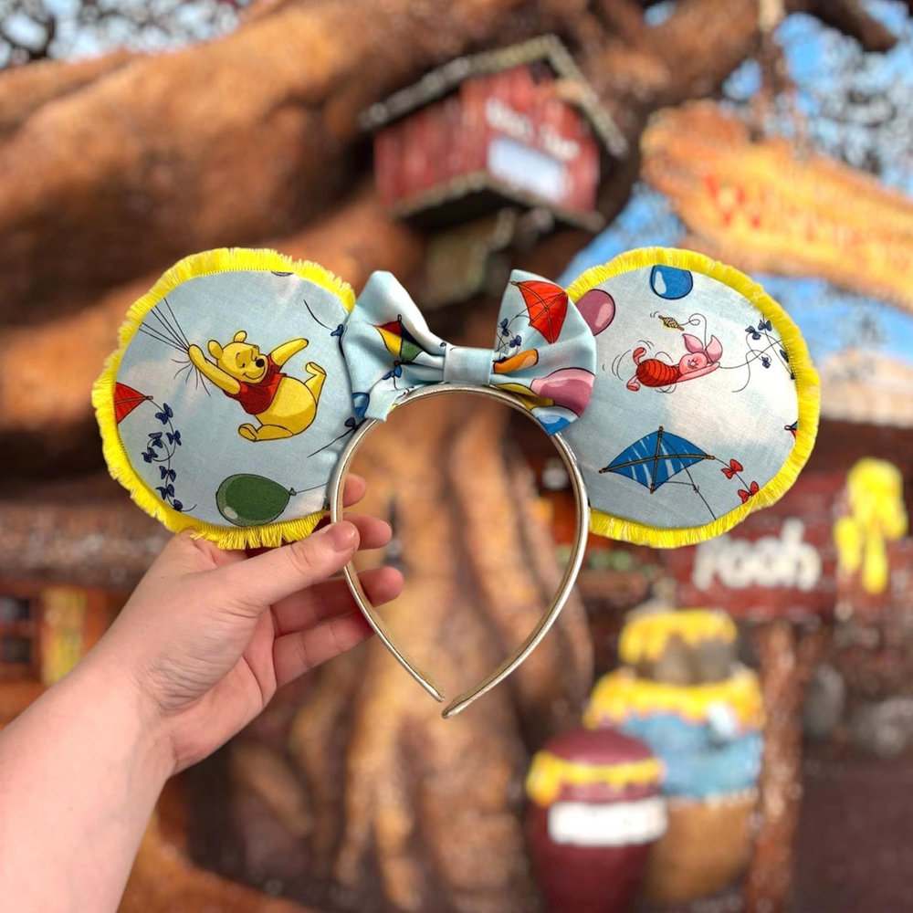 Winnie the Pooh Mouse Ears Kite Flying Headband – Hundred Acre Wood Disneybound